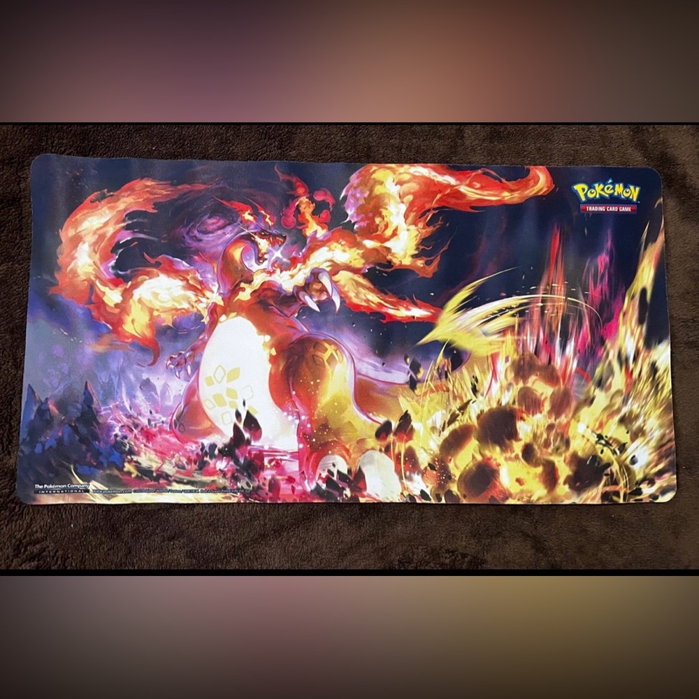 NWOT Pokemon Charizard Trading Card Playmat
